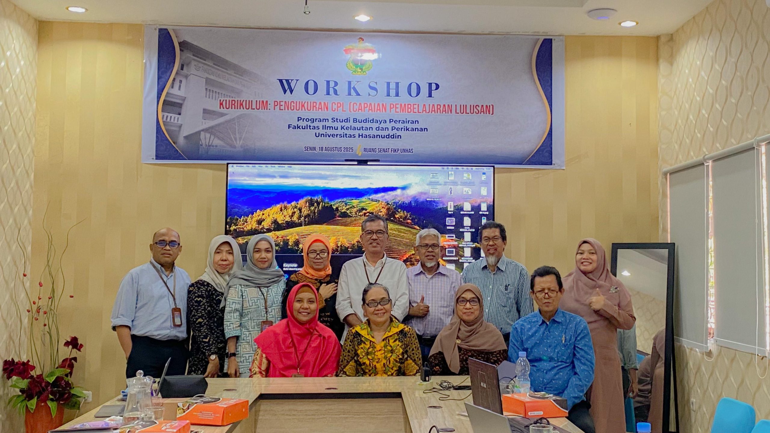 Penguatan Kurikulum Berbasis OBE: Workshop Pengukuran CPL pada Program Studi Budidaya Perairan